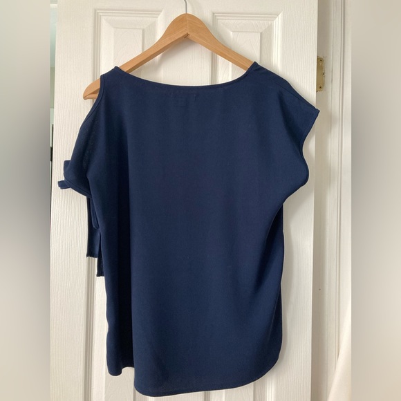 Stella and Dot Sienna tie blue top. Size small. Excellent condition. Like new. - Picture 7 of 9